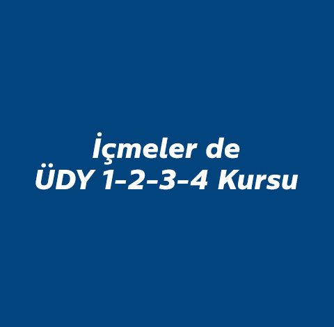 İçmeler ÜDY Belgesi İçmeler ÜDY Belgesi